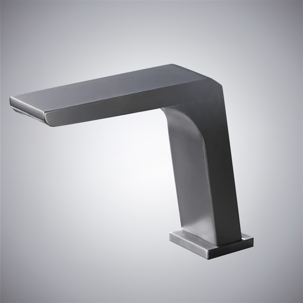 Fontana Gioiosa Grey Deck-Mounted Luxury Touchless Faucet