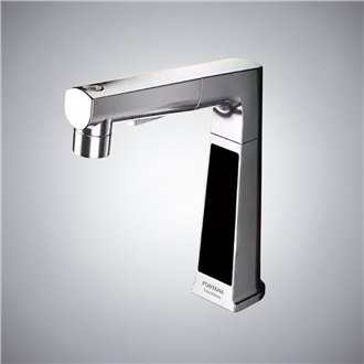 Fontana Roccella Chrome Touchless Deck Mounted Luxury Faucet