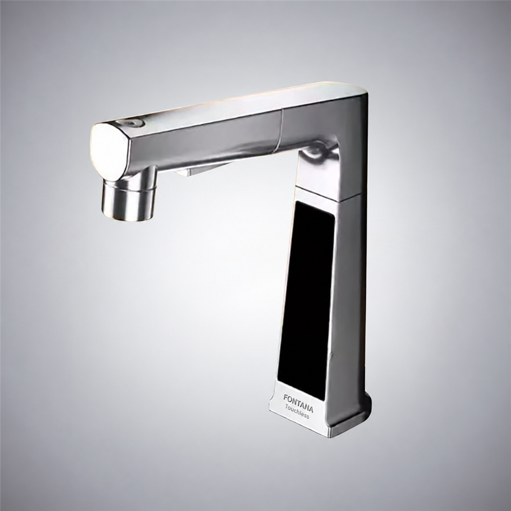 Fontana Roccella Chrome Touchless Deck Mounted Luxury Faucet