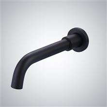 Fontana Matte Black Wall Mounted Commercial Automatic Sensor Faucet With Insight Infrared Technology
