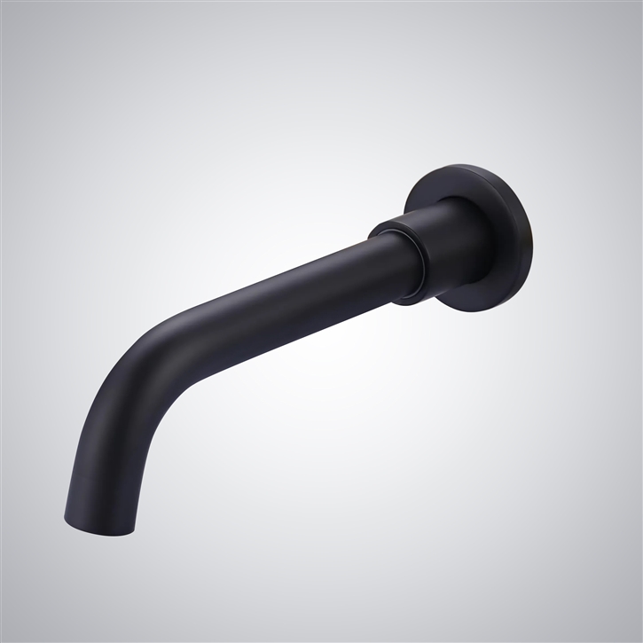 Fontana Matte Black Wall Mounted Commercial Automatic Sensor Faucet With Insight Infrared Technology