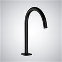 FontanaAquaTheris Matte Black Deck-Mounted Automatic Sensor Faucet