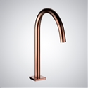 FontanaSerinex Rose Gold Touchless Deck Mounted Sensor Faucet