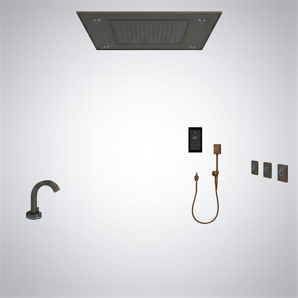 FontanaSilqueâ„¢ â€“ Matte Black & Bronze