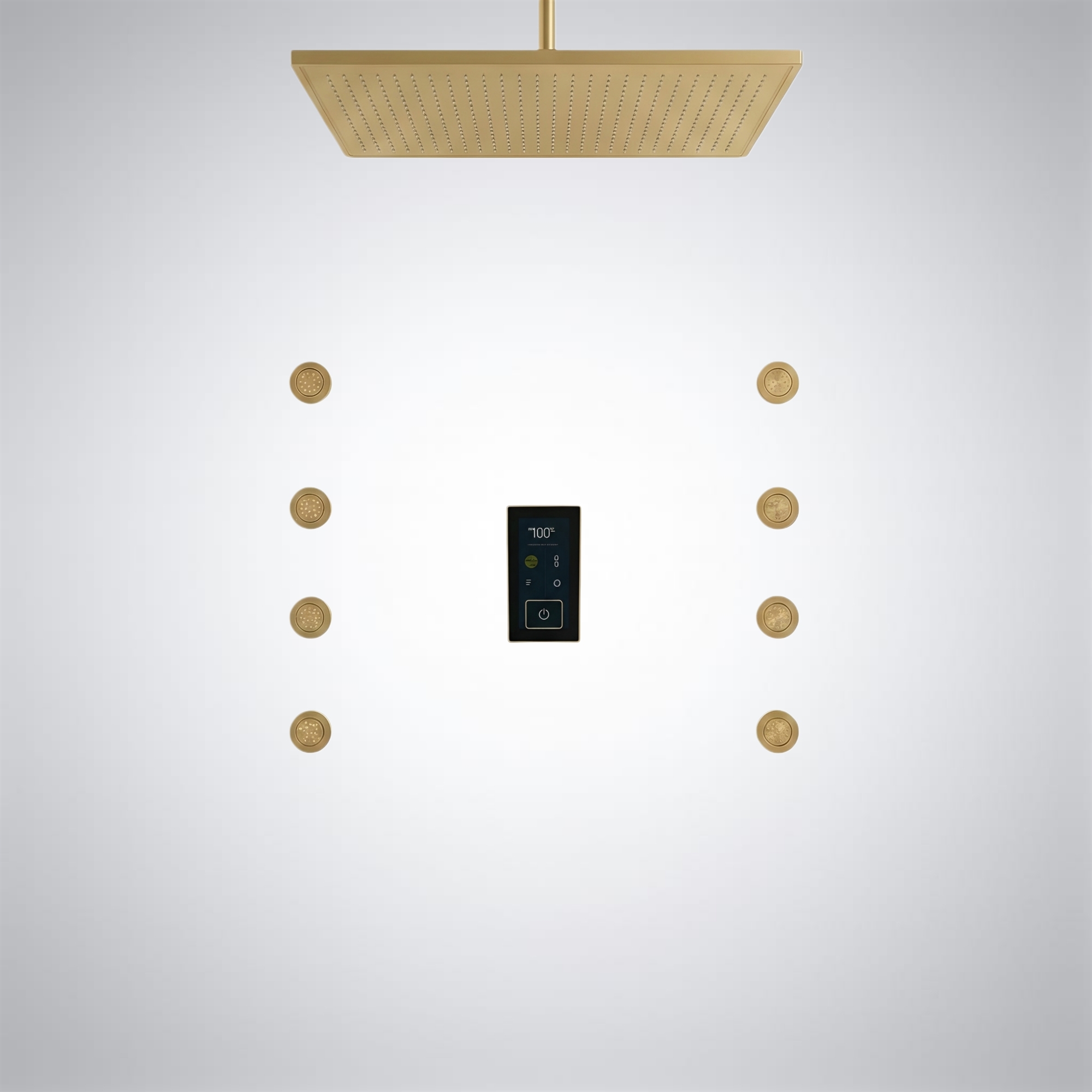 FontanaElan Gold Multifunctional Luxury Shower Set