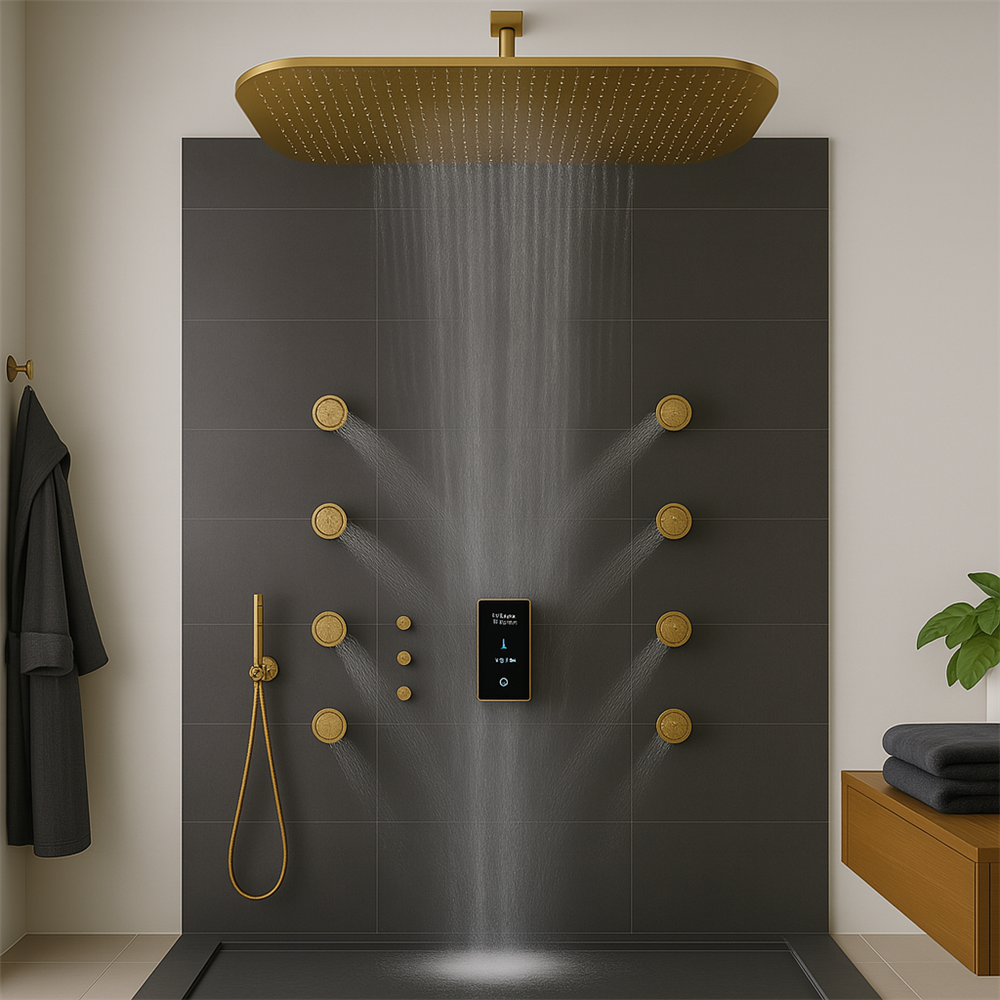 FontanaSereneâ„¢ â€“ Brushed Gold Digital