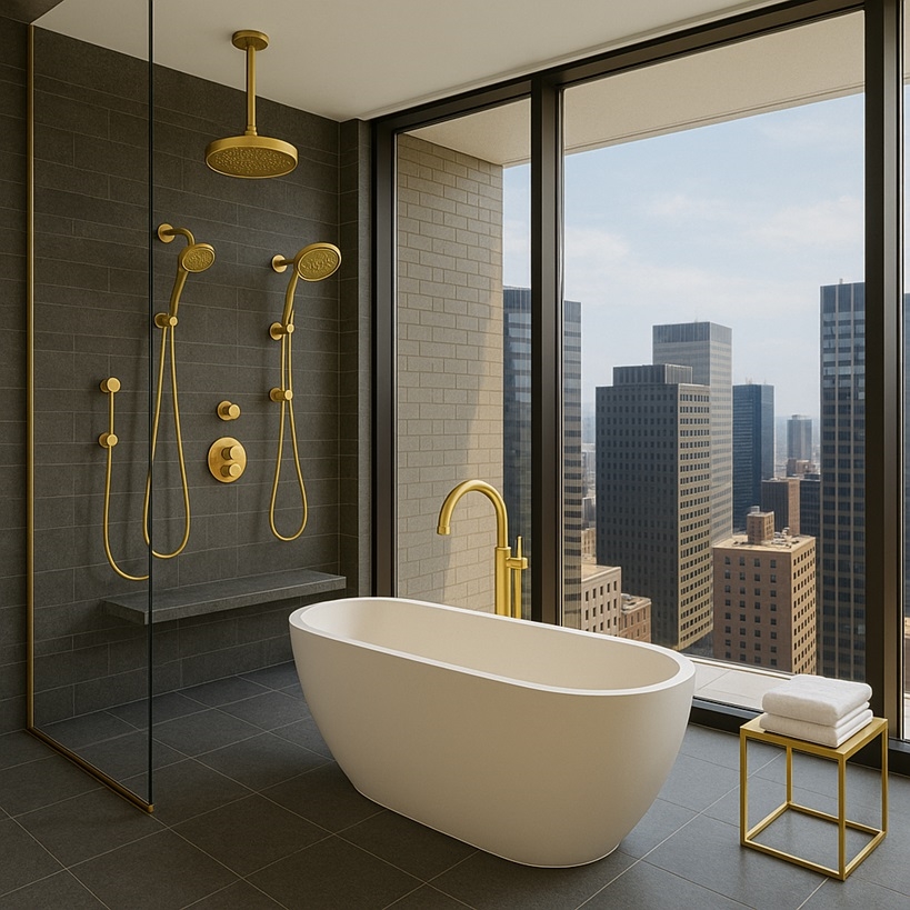 Fontana SkyMistâ„¢ â€“ Brushed Gold Luxe