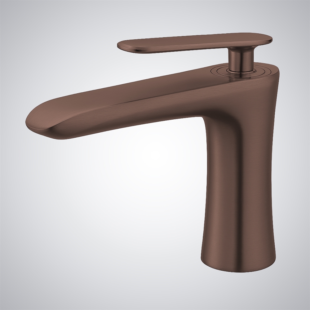 Fontana Civitanova Oil Rubbed Bronze Deck Mounted Basin Faucet