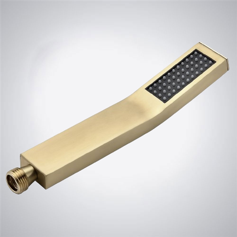 Fontana Sabbiadoro Brushed Gold Premium Handheld Shower