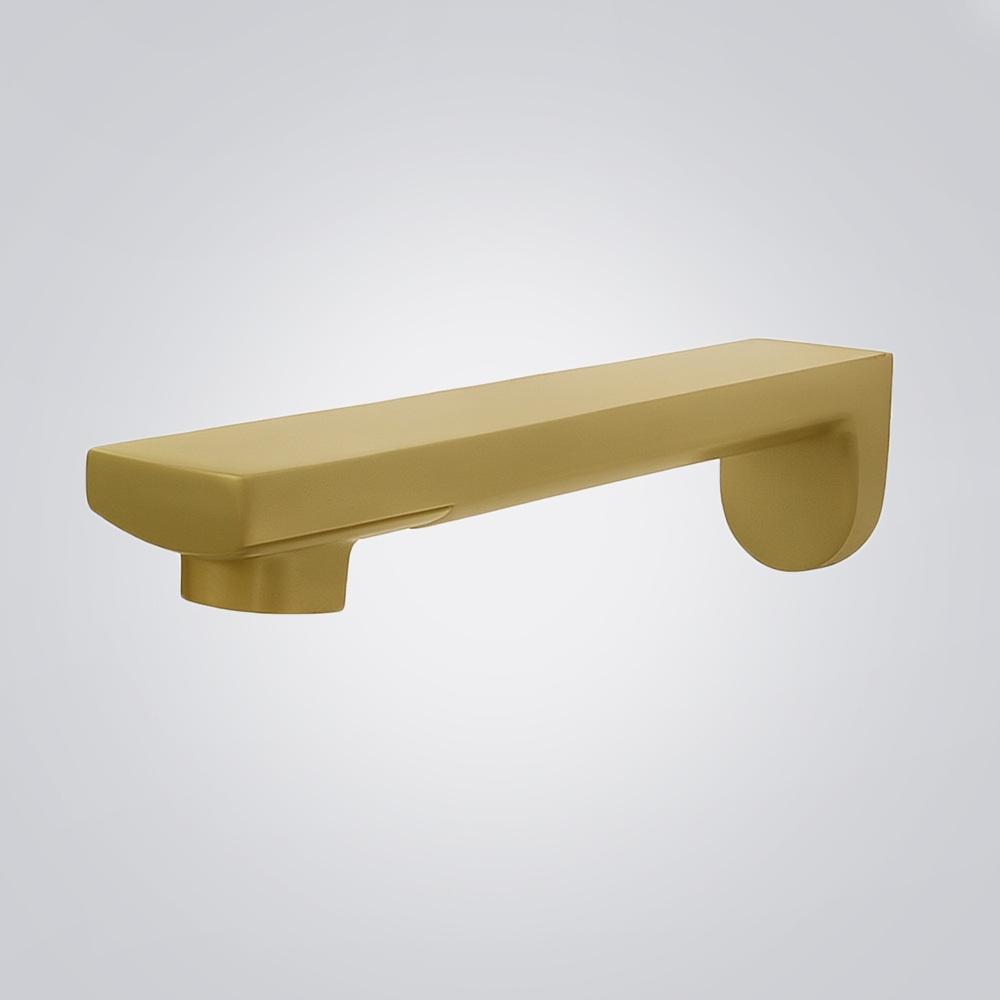 FontanaVividFlow Brushed Gold Touchless Wall Mounted Basin Faucet