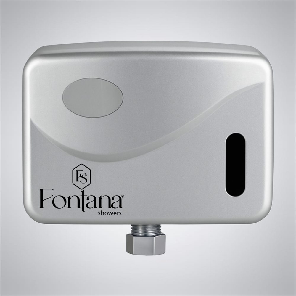 Fontana InvisiFlush light grey exposed flush valve