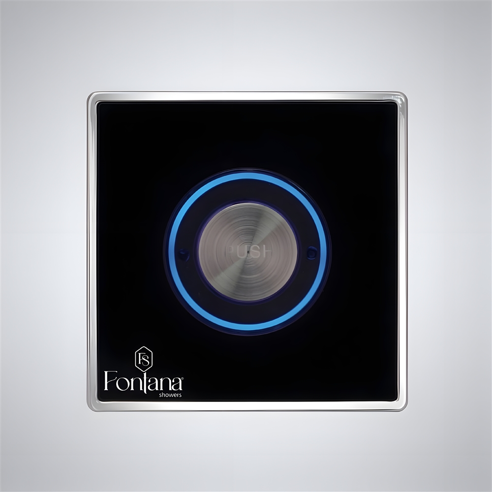 Fontana  AquaSentinelâ„¢ Black LED Flush Valve
