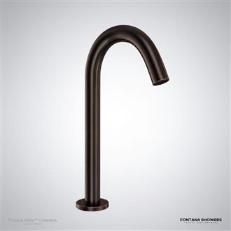 Wella oil rubbed bronze sensor faucet