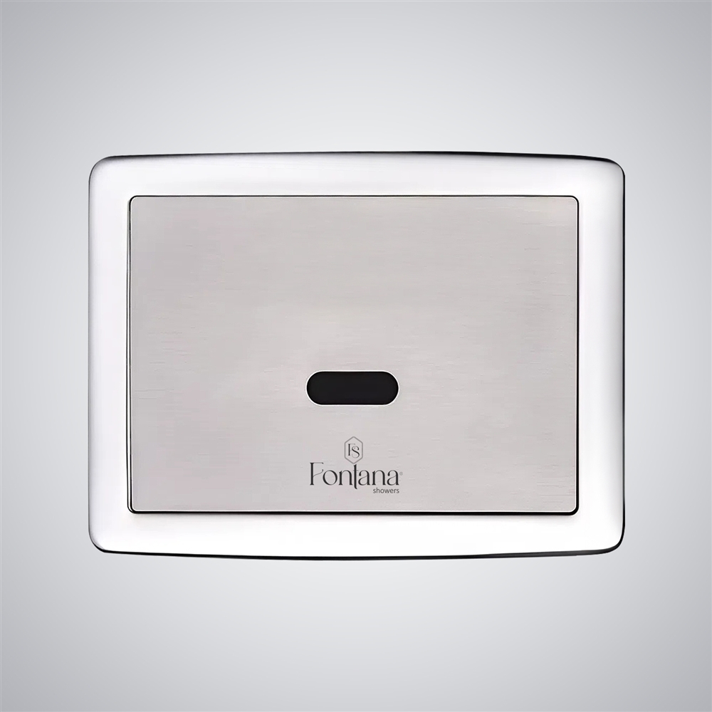 FontanaAura Illora satin nickel automatic sensor urinal flush valve FS8973BR