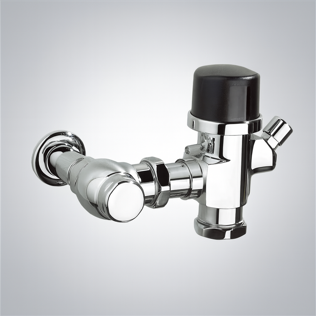 Fontana HydroMax Elite chrome sensor and manual urinal flush valve