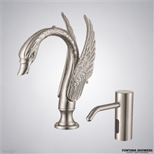 Brushed Nickel Touchless Set