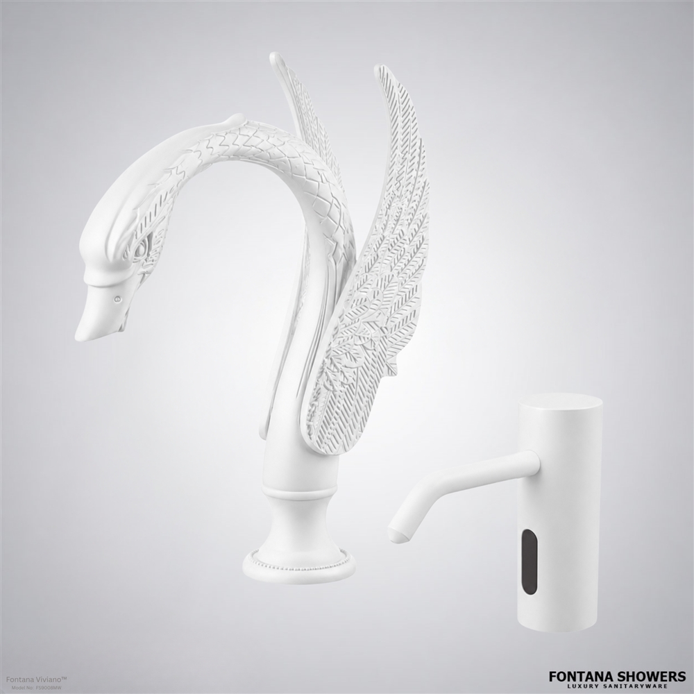 Matte White Touchless Set