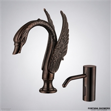 Bronze Touchless Faucet Set