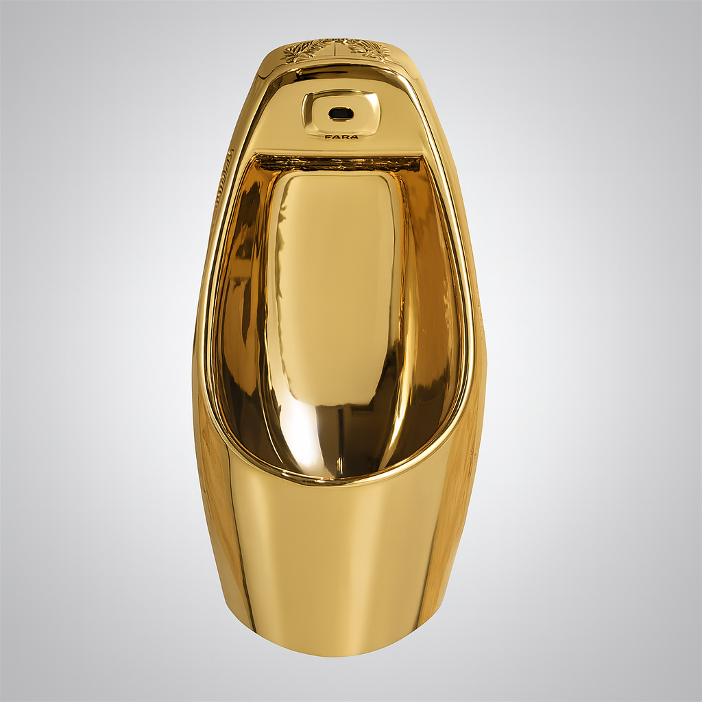 Luxe IR Cairate Glossy-Gold Urinal model FS9013GL