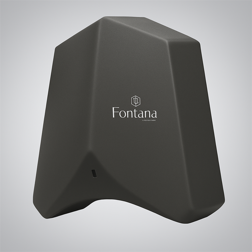 FontanaAeroRush Dryâ„¢ â€“ Dark Grey Dual-Temperature Hand Dryer