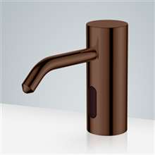Fontana Trio Peru Commercial Light Oil Rubbed Bronze Brass Deck Mount Automatic Sensor Liquid Soap Dispenser Fontana Trio Peru Commercial Light Oil Rubbed Bronze Brass Deck Mount Automatic Sensor Liquid Soap Dispenser