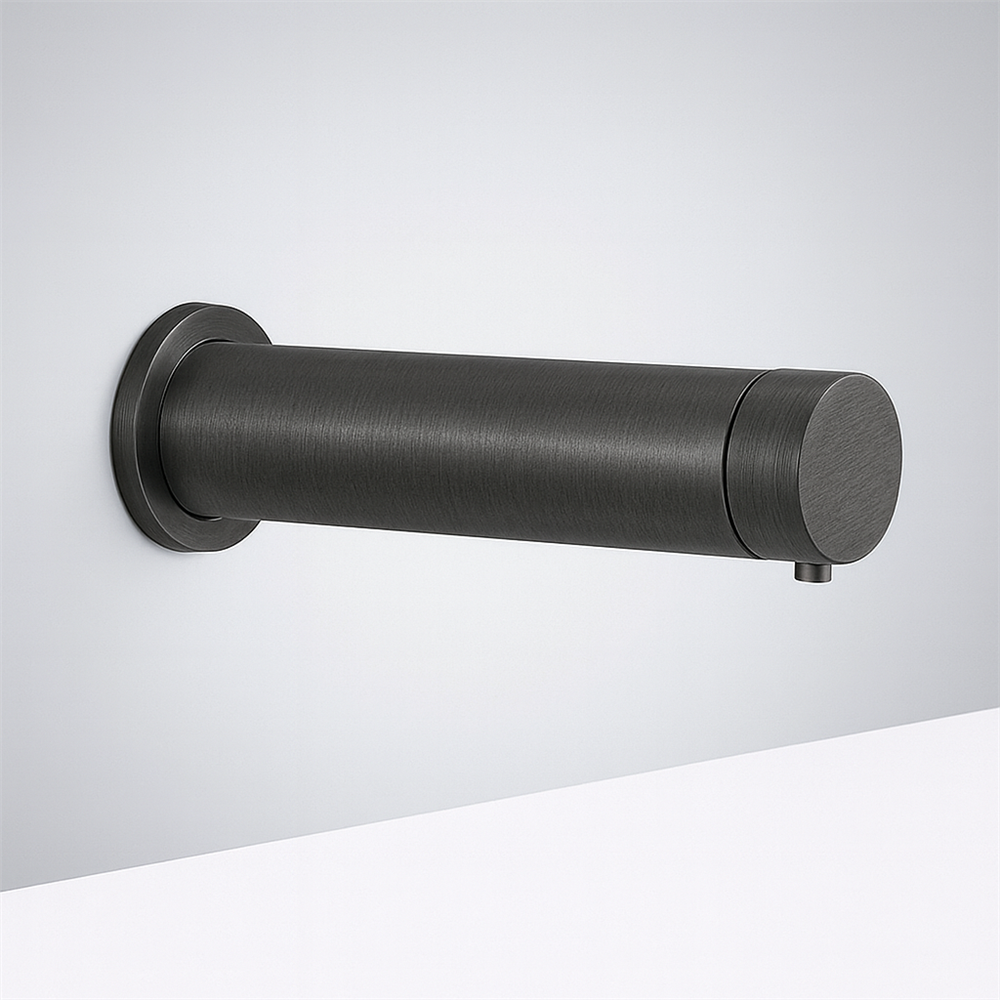 FontanaQuickSense Gun Metal Gray Wall Mounted Touchless Soap Dispenser
