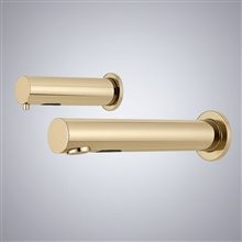Fontana SmartStream â€“ Satin Champagne Sensor Faucet & Dispenser