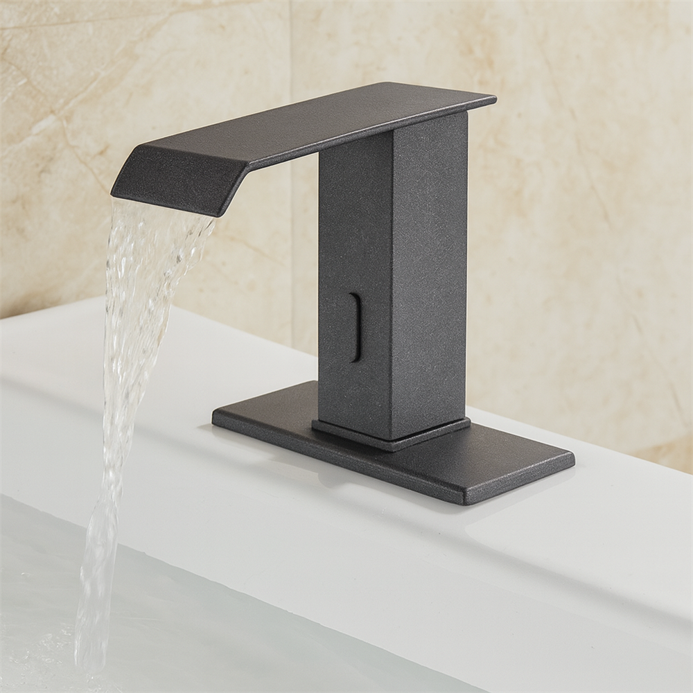 Fontana Lymora Black Granite commercial faucet