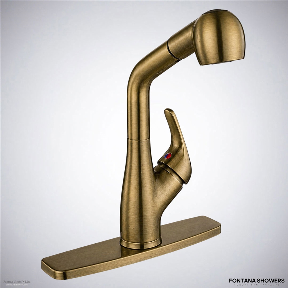 Fontana Veltrixâ„¢ Line â€“ Antique Brass