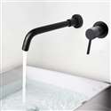 Fontana Milan Single Lever Wall Mounted Dark Oil Rubbed Bronze 210MM Sink Faucet