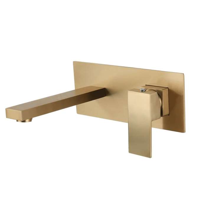 Fontana Auburn Wall Mount Hot and Cold Water Concealed Box Faucet