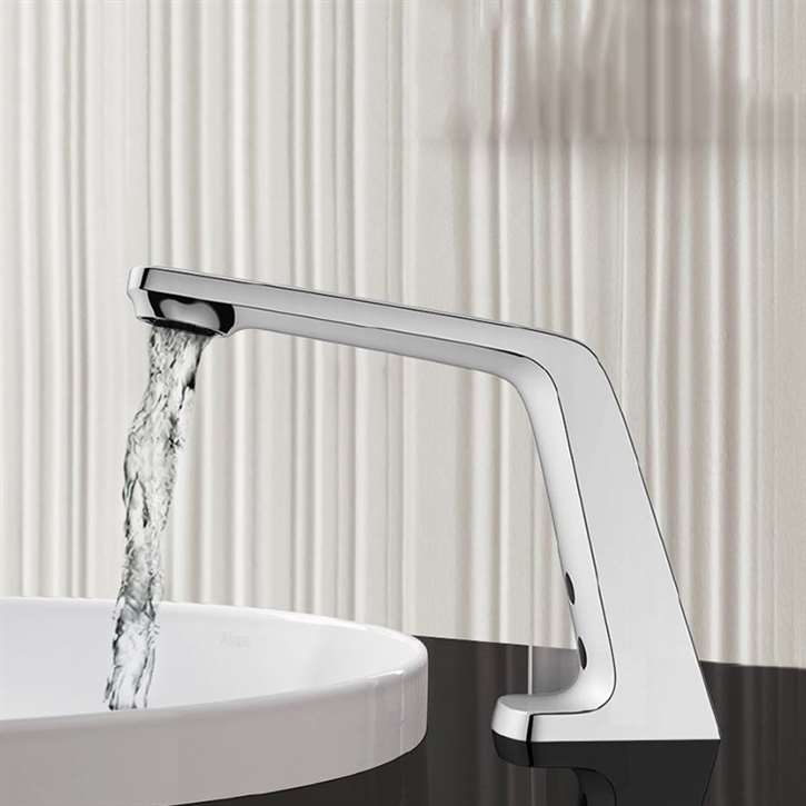 Fontana Reno Chrome Automatic Hands-Free Sensor Motion Activated Faucet