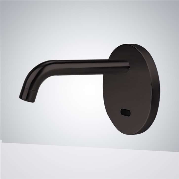 FontanaShowers In Wall Mount Oil-Rubbed Bronze Commercial Electric Instant Water Heater Automatic Faucet -Wall Mount Automatic Faucet
