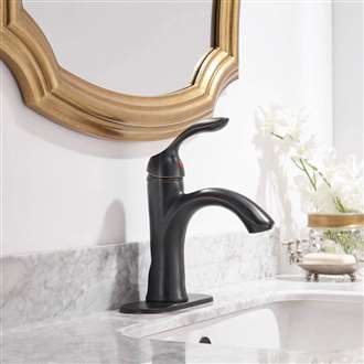 Fontana Verdal Antique Style Deck Mount Bathroom BIM Object Sink Faucet 