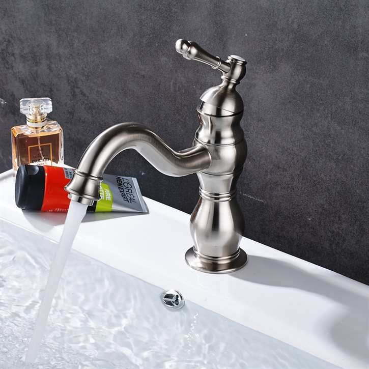 Fontana Dijon Brushed Nickel Sink Faucet