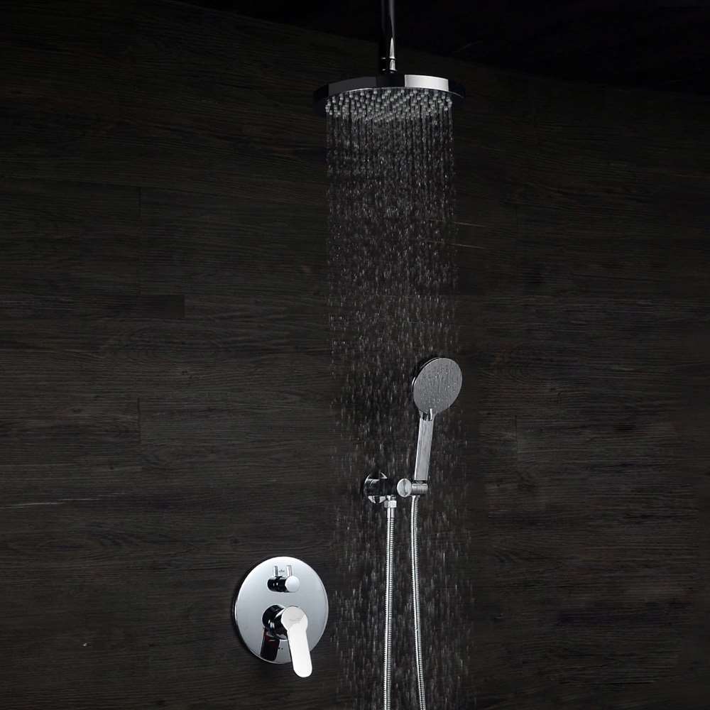 Fontana Lima 360 Degrees Rotation Ceiling Mounted Shower Set actual product image