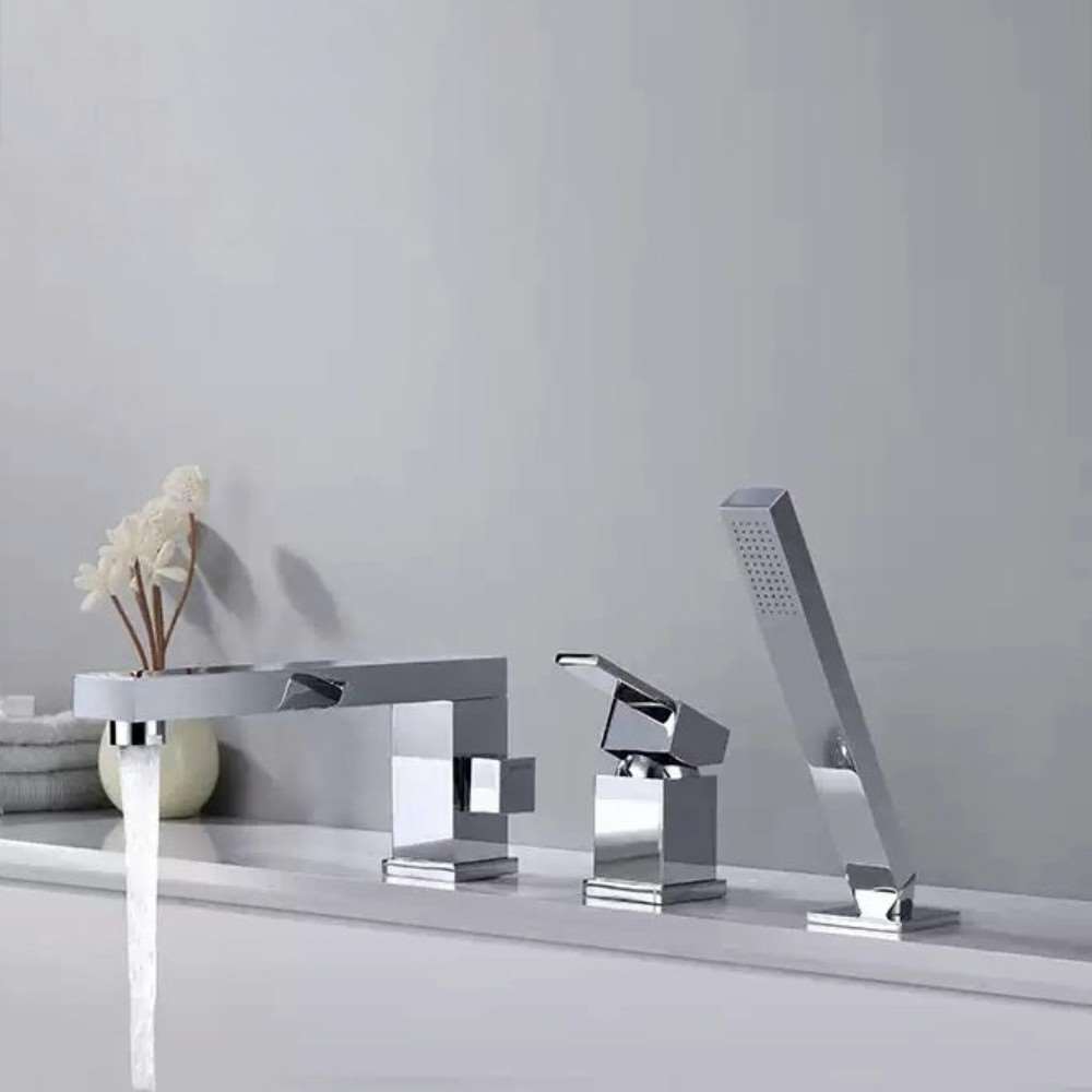 Fontana Sierra Chrome Dual Function Bathtub Faucet