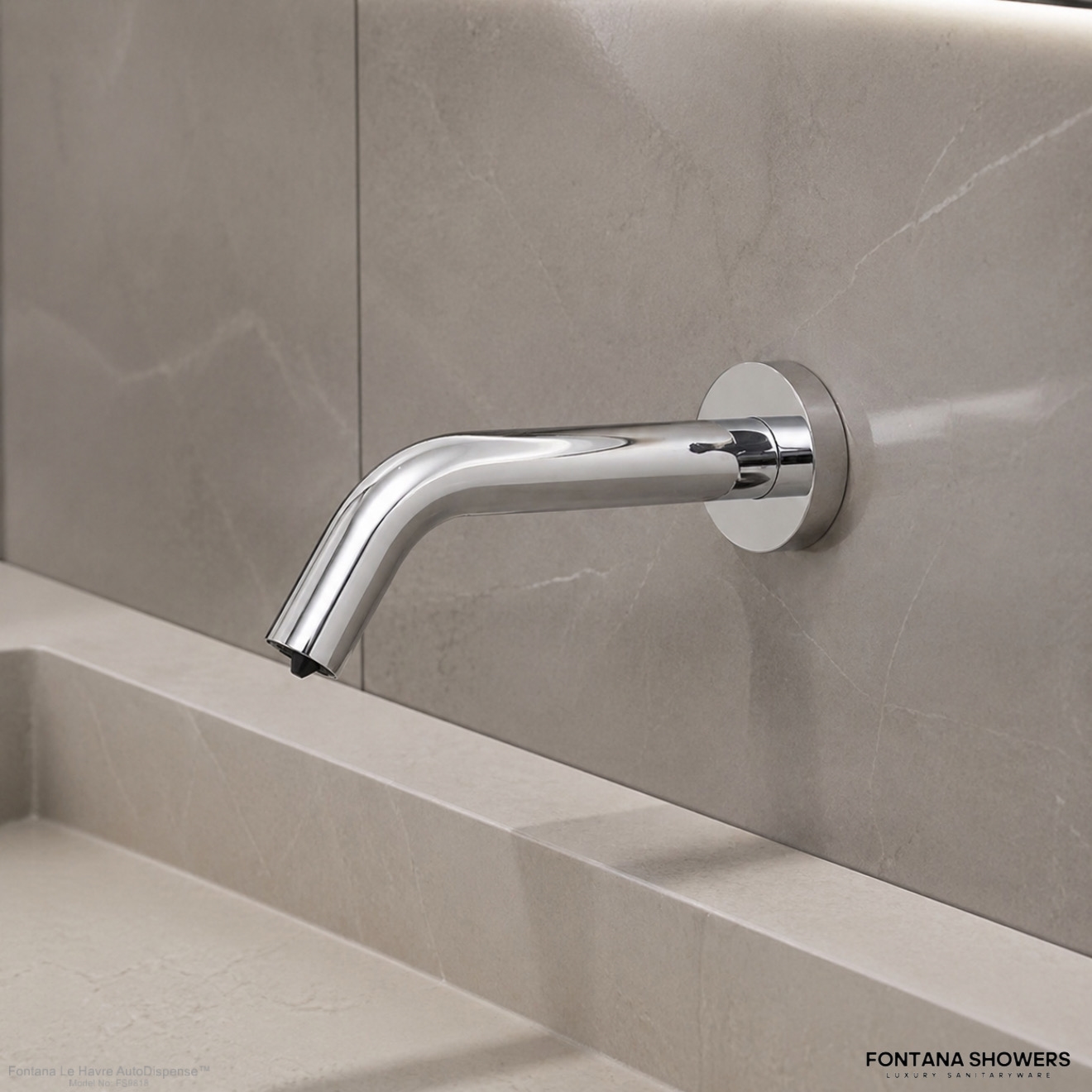 Fontana Le Havre Wall Mount Automatic Hands Free Soap Dispenser