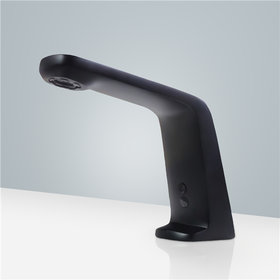 Touchless Bathroom Faucet Matte Black