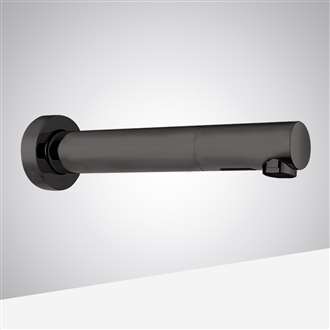 Fontana Commercial Dark Oil Rubbed Bronze Wall Mount Touchless Commercial Automatic Sensor Faucet