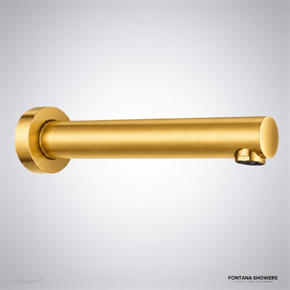 Fontana Commercial Wall Mount Touchless Commercial Automatic Sensor Faucet for Hygienic Bathroom Design