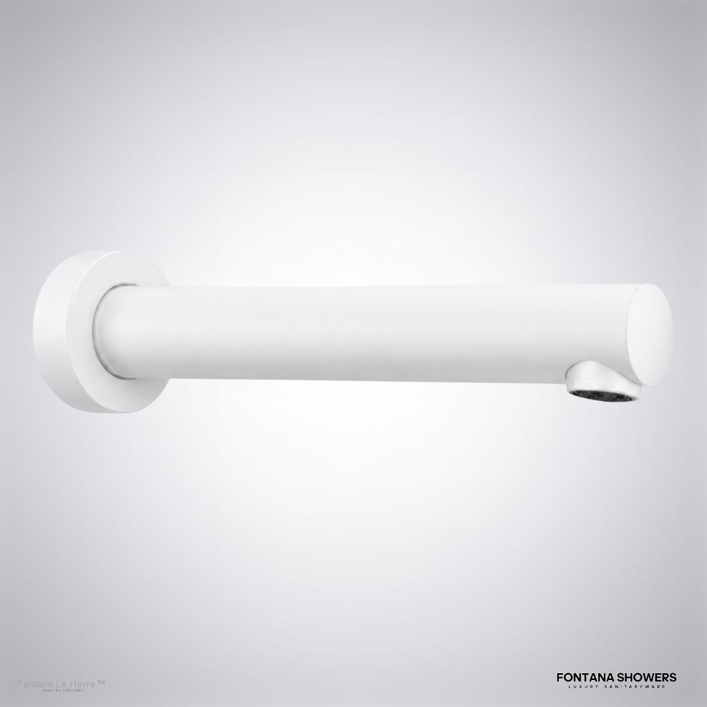 Matte White sensor faucet