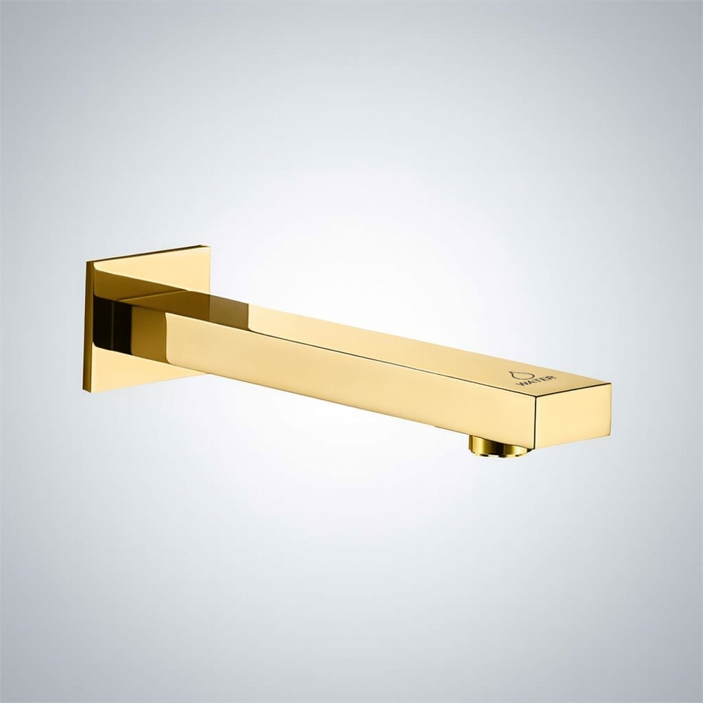 FontanaWaveSense Gold Wall Mounted Automatic Sensor Faucet