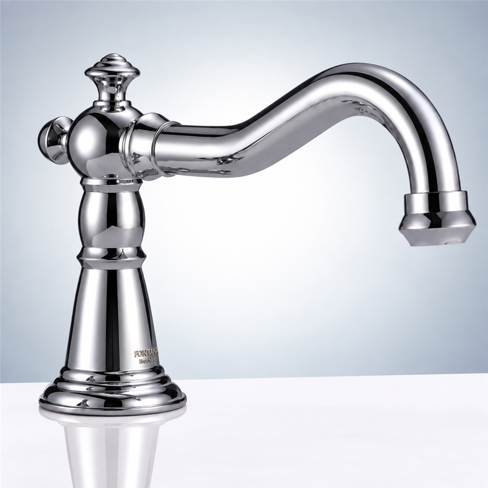 Fontana Restroom Commercial  Automatic Touchless Sensor Faucets in Chrome