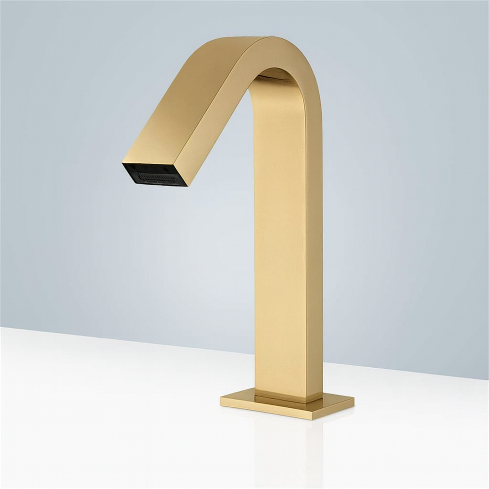 Fontana Atlanta Champagne Automatic Sensor Faucet