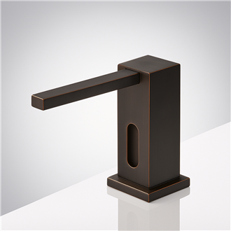 Fontana Napoli  Light Oil Rubbed Bronze Touchless Liquid Soap Dispenser