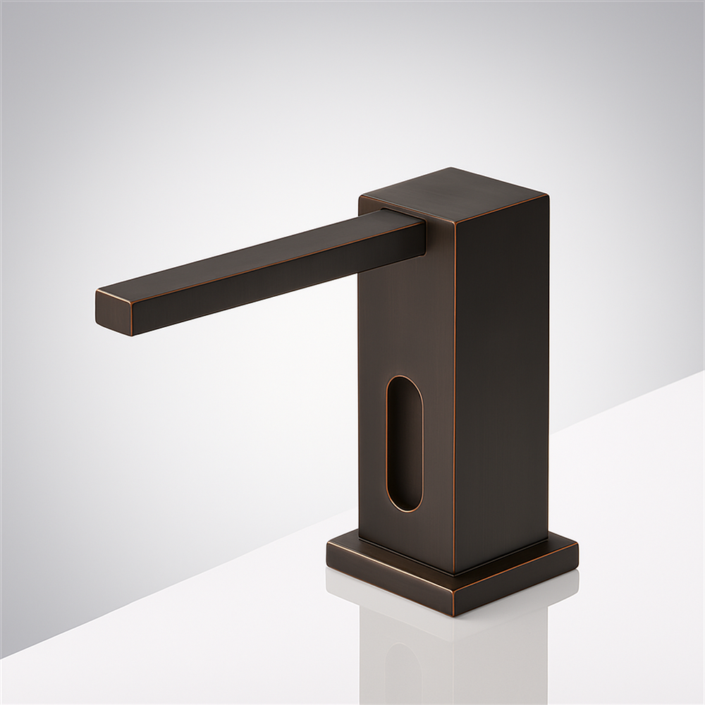 Fontana Napoli  Light Oil Rubbed Bronze Touchless Liquid Soap Dispenser