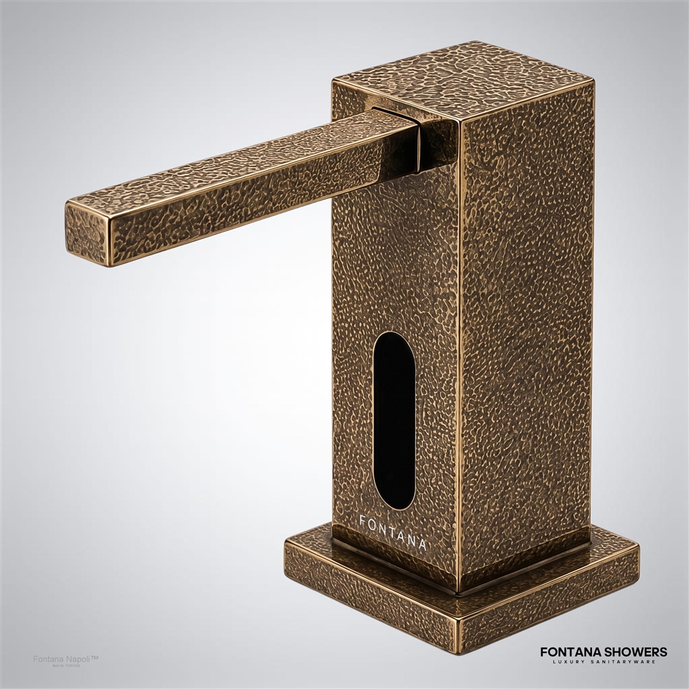Dark Brown Antique Touchless Dispenser