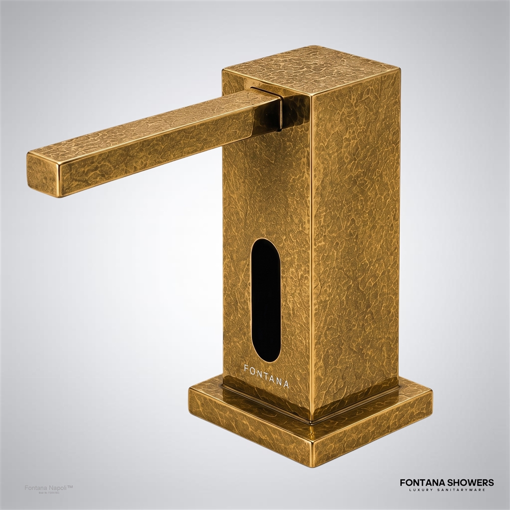 Rich Antique Gold Touchless Dispenser