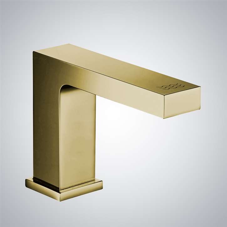 Fontana Fermo Brushed Gold Touchless Automatic Dryer